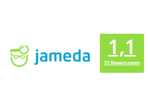 Ausgezeichnet auf Jameda - Kundenzufriedenheit